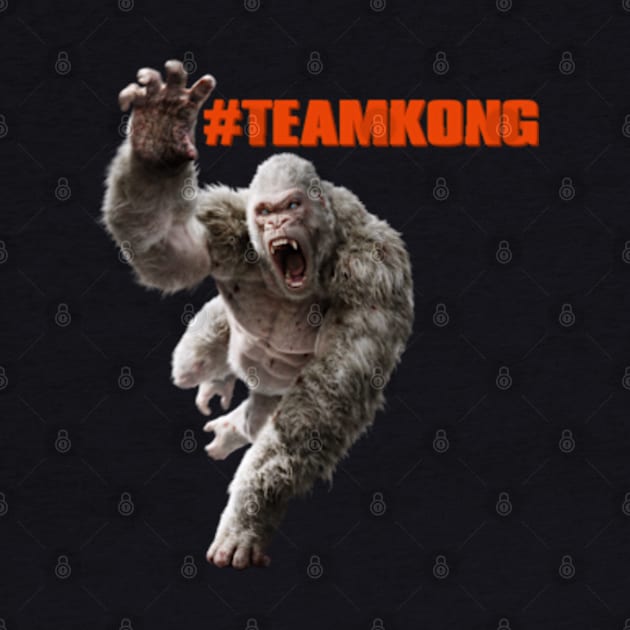 Godzilla vs Kong - Official Team Kong Neon by Pannolinno